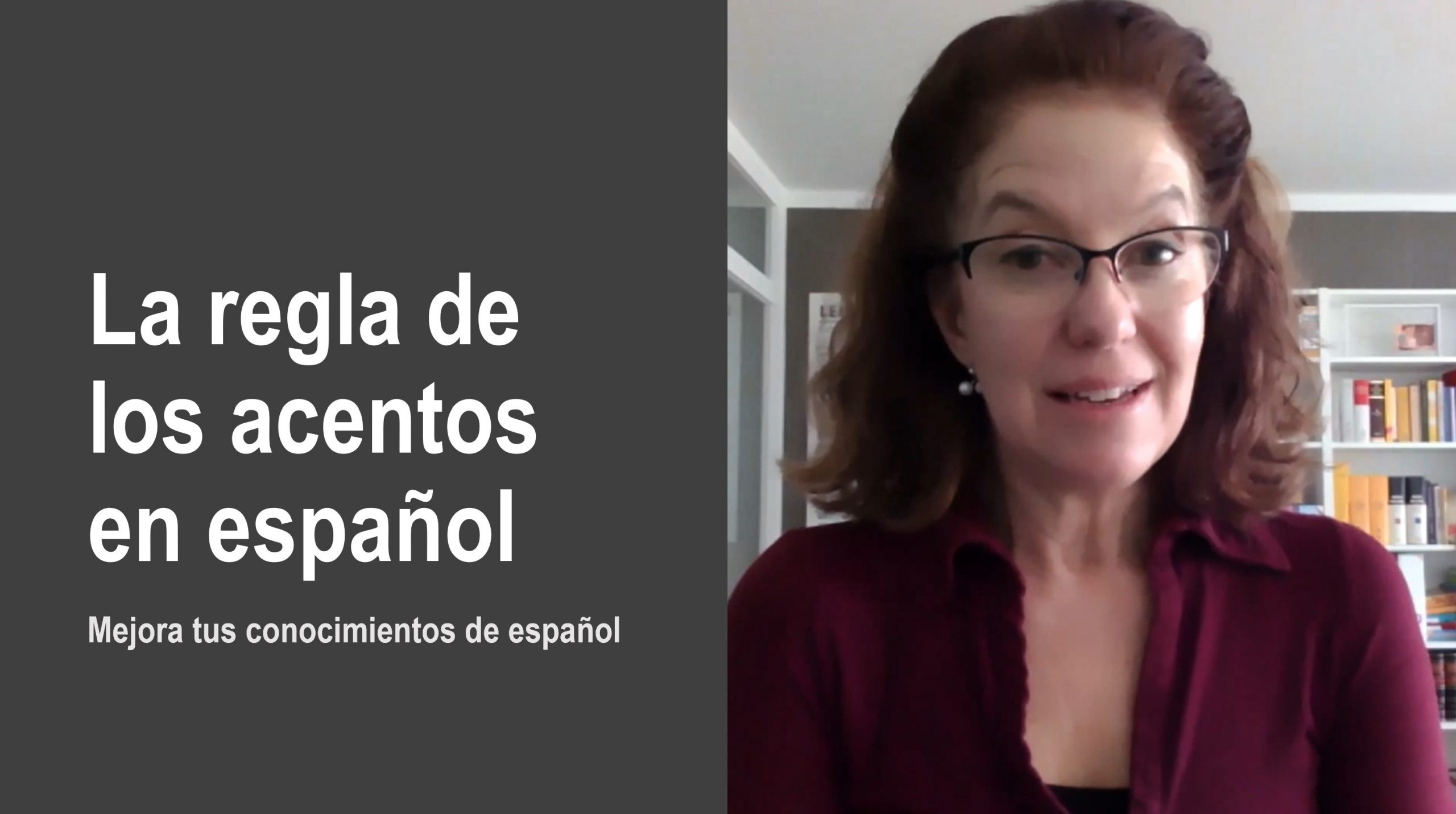 Mejora tus conocimientos de español: la regla de los acentos